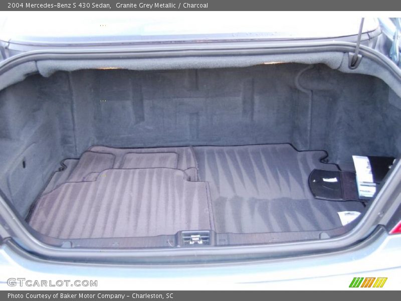 Granite Grey Metallic / Charcoal 2004 Mercedes-Benz S 430 Sedan