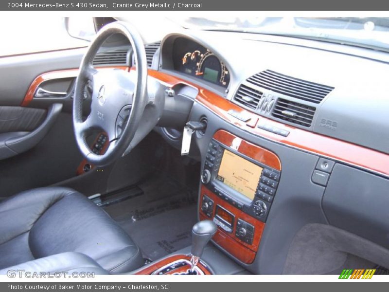Granite Grey Metallic / Charcoal 2004 Mercedes-Benz S 430 Sedan