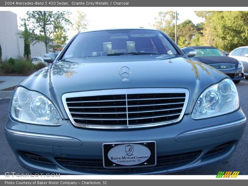 Granite Grey Metallic / Charcoal 2004 Mercedes-Benz S 430 Sedan