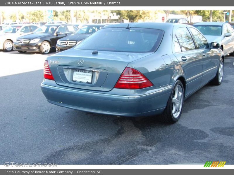 Granite Grey Metallic / Charcoal 2004 Mercedes-Benz S 430 Sedan