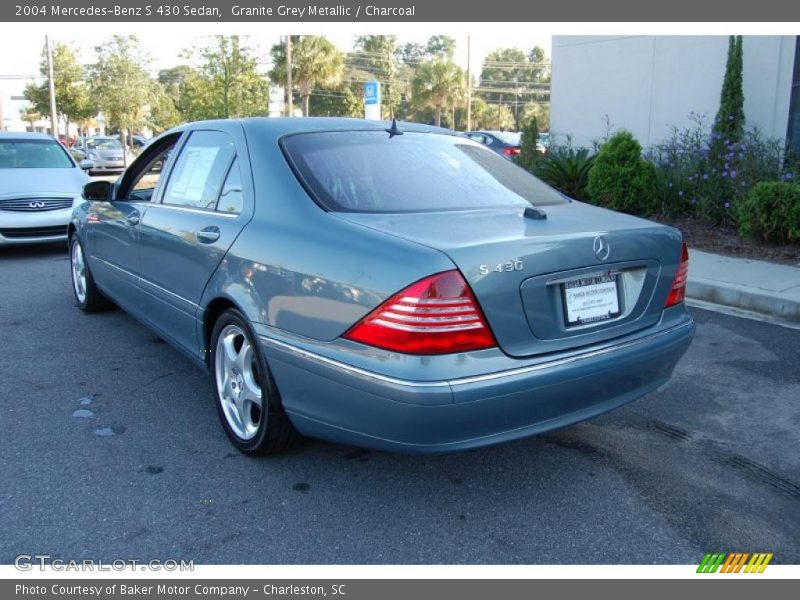 Granite Grey Metallic / Charcoal 2004 Mercedes-Benz S 430 Sedan