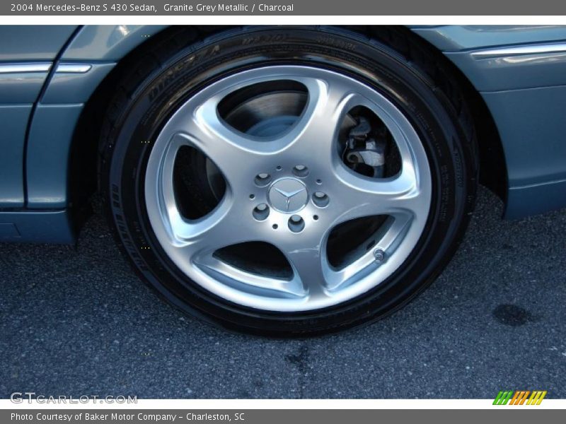 Granite Grey Metallic / Charcoal 2004 Mercedes-Benz S 430 Sedan