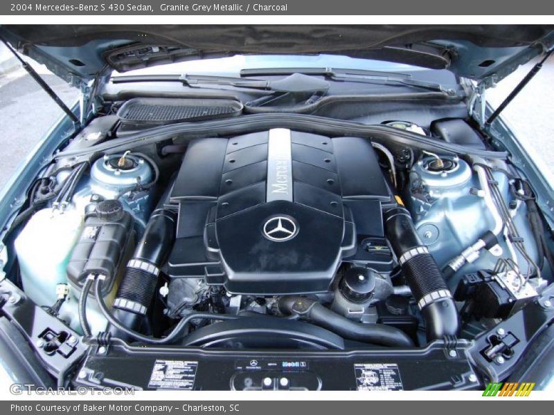  2004 S 430 Sedan Engine - 4.3 Liter SOHC 24-Valve V8