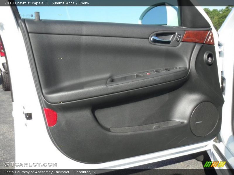 Summit White / Ebony 2010 Chevrolet Impala LT