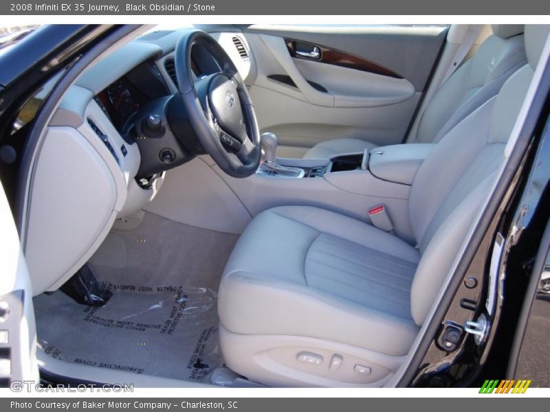 Black Obsidian / Stone 2008 Infiniti EX 35 Journey