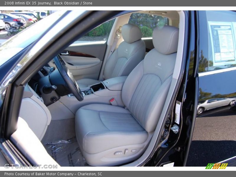 Black Obsidian / Stone 2008 Infiniti EX 35 Journey