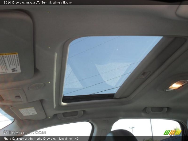 Summit White / Ebony 2010 Chevrolet Impala LT