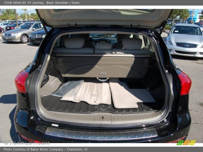 Black Obsidian / Stone 2008 Infiniti EX 35 Journey