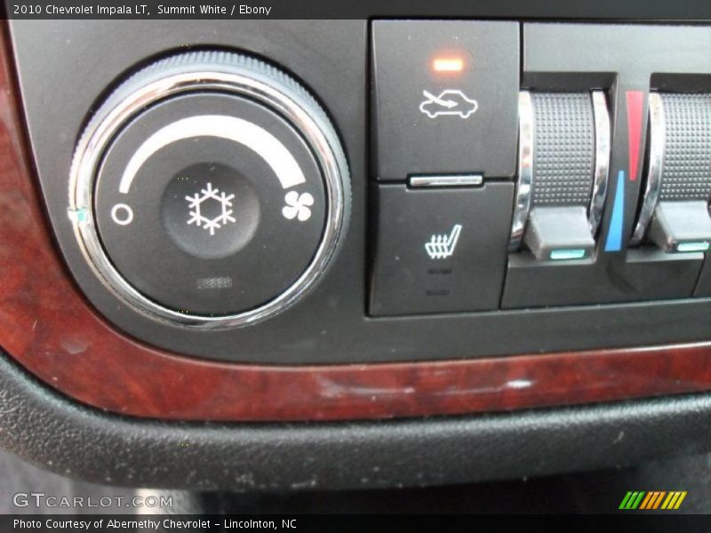 Summit White / Ebony 2010 Chevrolet Impala LT