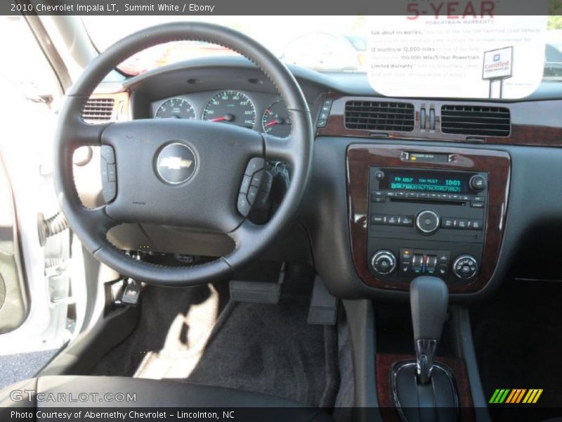 Summit White / Ebony 2010 Chevrolet Impala LT