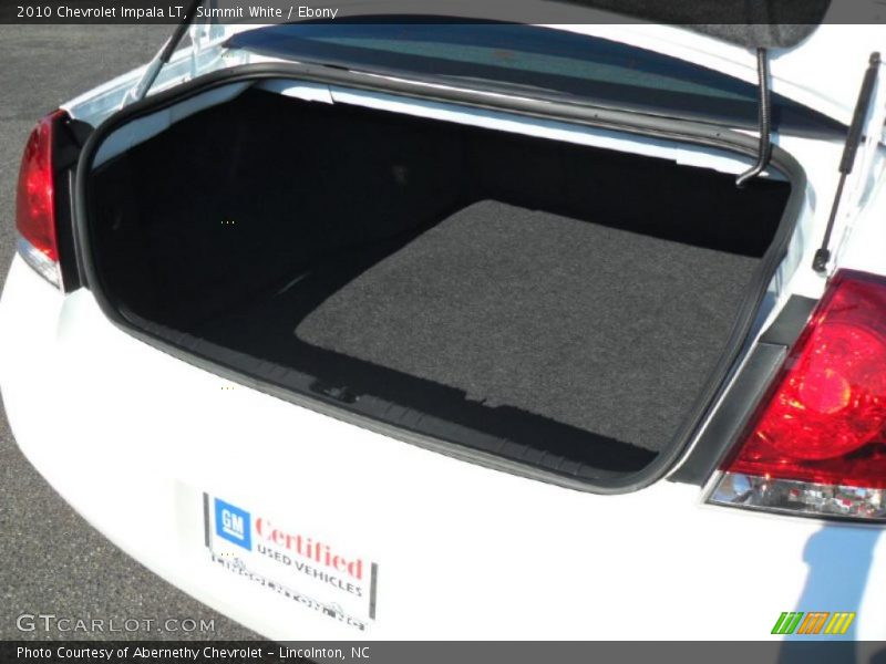 Summit White / Ebony 2010 Chevrolet Impala LT