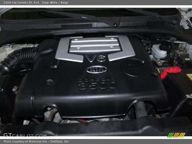 Clear White / Beige 2006 Kia Sorento EX 4x4
