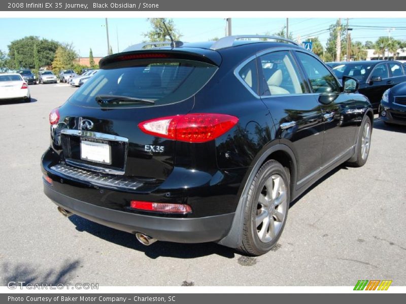 Black Obsidian / Stone 2008 Infiniti EX 35 Journey