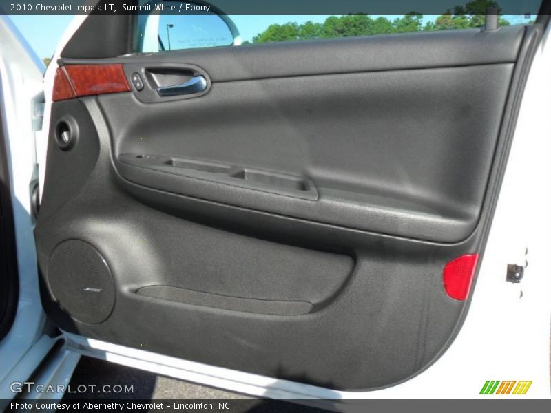 Summit White / Ebony 2010 Chevrolet Impala LT