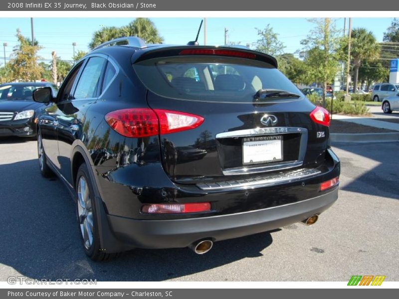 Black Obsidian / Stone 2008 Infiniti EX 35 Journey