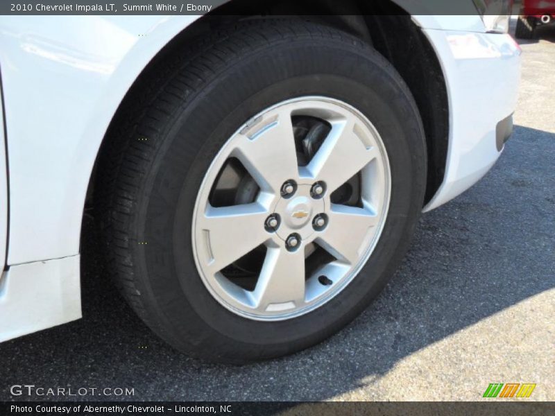 Summit White / Ebony 2010 Chevrolet Impala LT