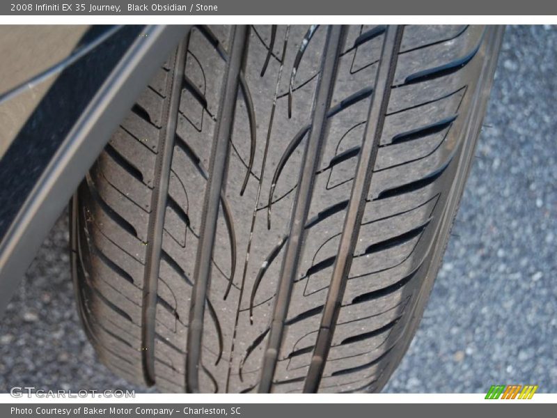 Black Obsidian / Stone 2008 Infiniti EX 35 Journey