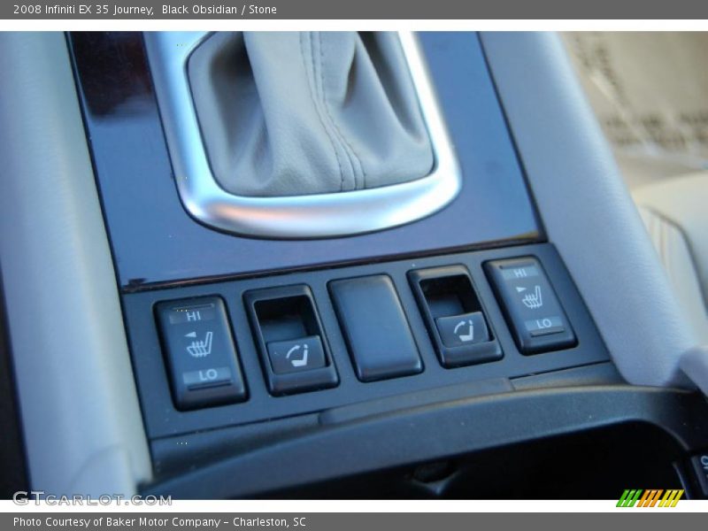 Black Obsidian / Stone 2008 Infiniti EX 35 Journey