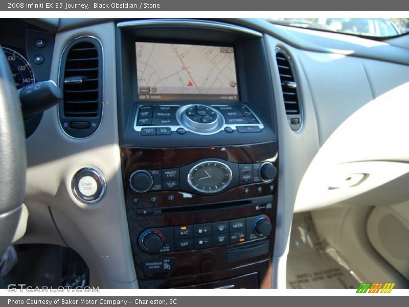 Black Obsidian / Stone 2008 Infiniti EX 35 Journey