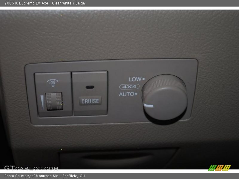 Clear White / Beige 2006 Kia Sorento EX 4x4