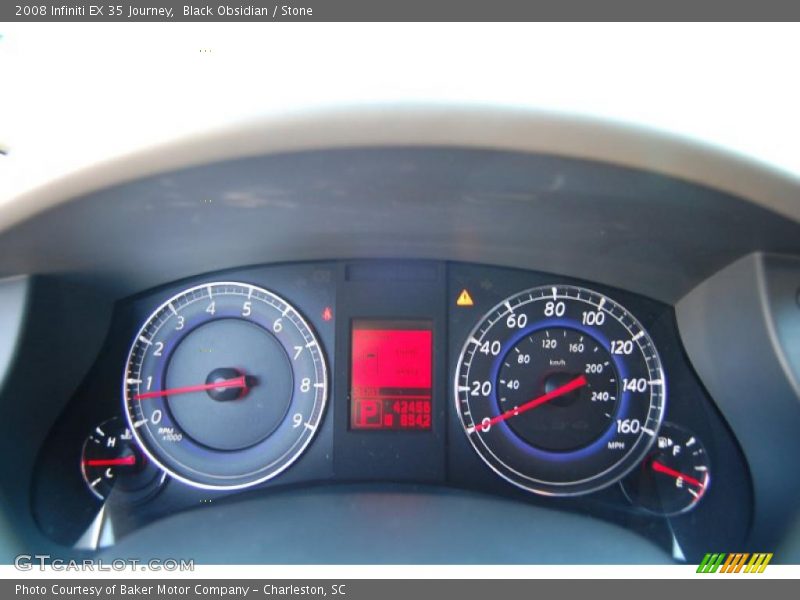 Black Obsidian / Stone 2008 Infiniti EX 35 Journey