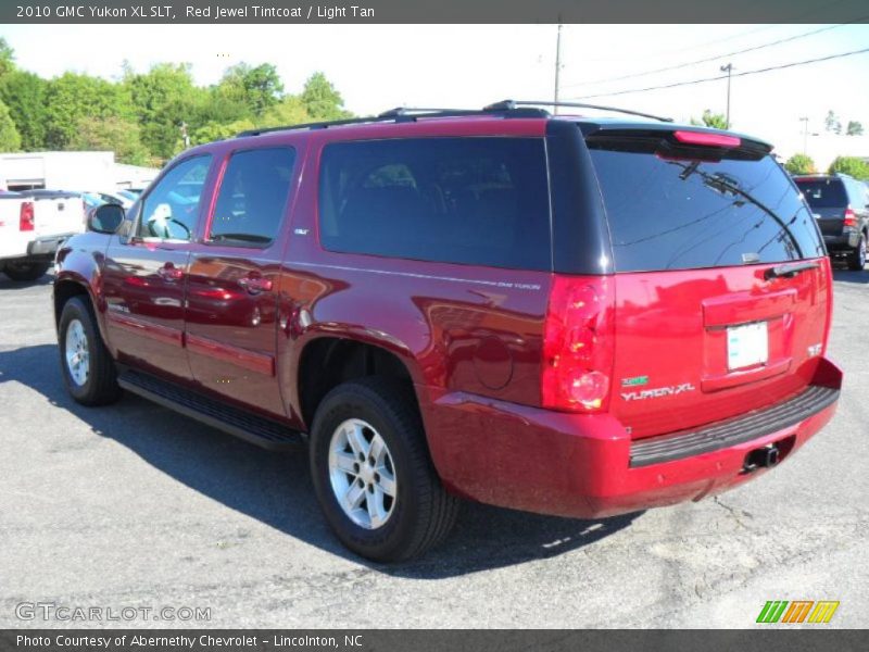 Red Jewel Tintcoat / Light Tan 2010 GMC Yukon XL SLT