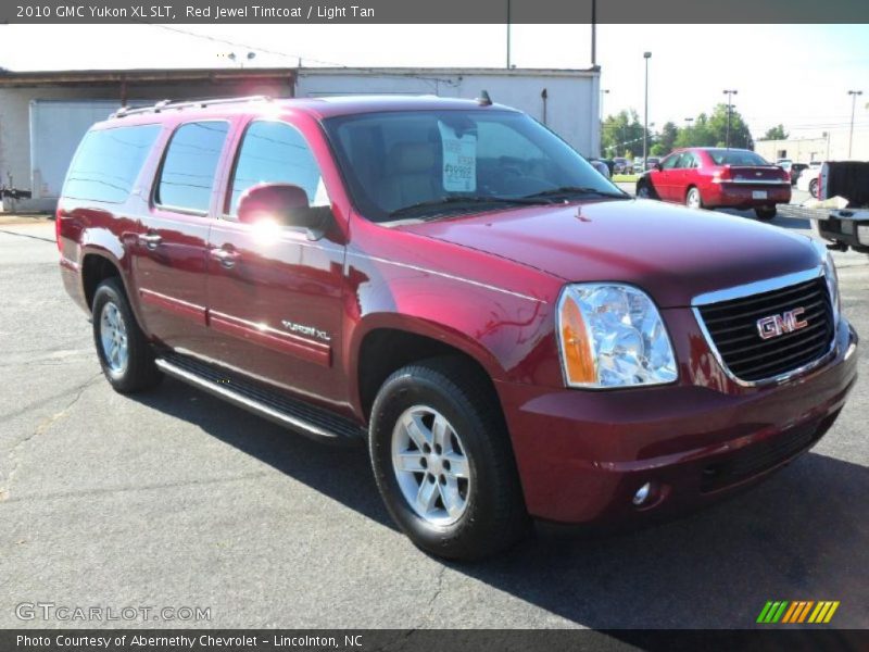 Red Jewel Tintcoat / Light Tan 2010 GMC Yukon XL SLT