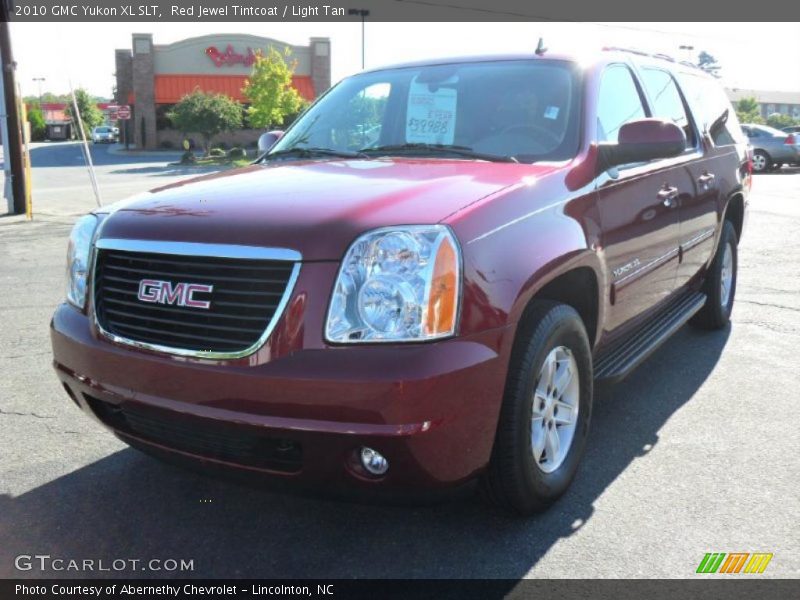 Red Jewel Tintcoat / Light Tan 2010 GMC Yukon XL SLT