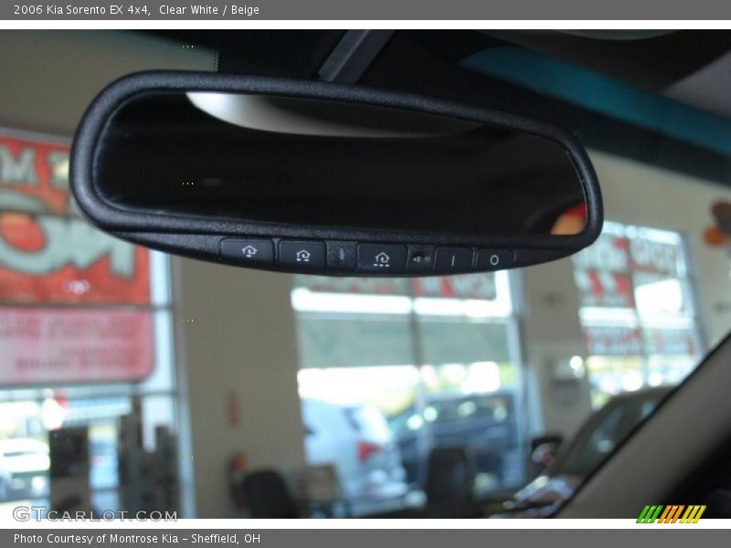 Clear White / Beige 2006 Kia Sorento EX 4x4