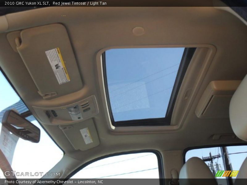 Red Jewel Tintcoat / Light Tan 2010 GMC Yukon XL SLT