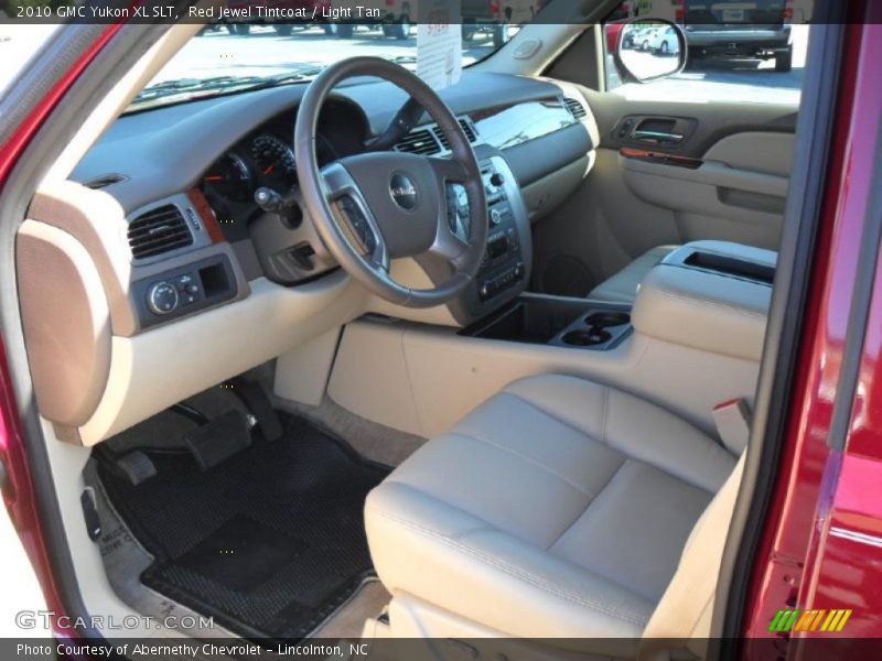 Red Jewel Tintcoat / Light Tan 2010 GMC Yukon XL SLT