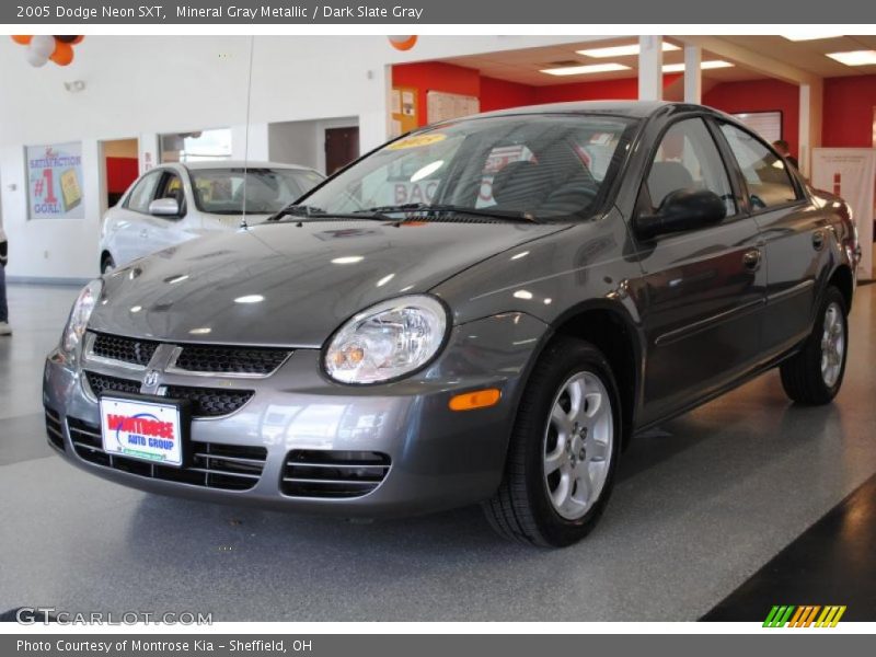 Mineral Gray Metallic / Dark Slate Gray 2005 Dodge Neon SXT