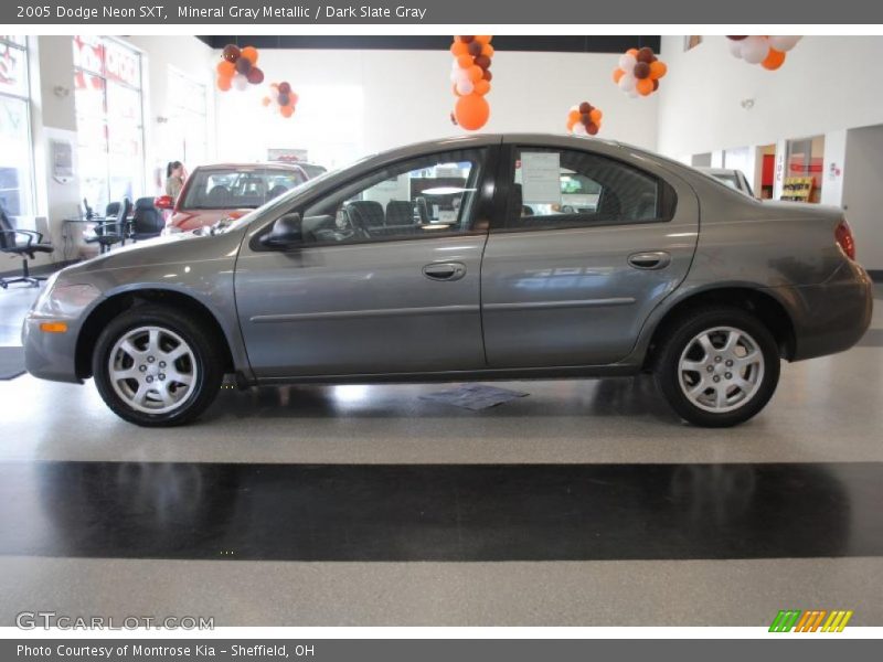 Mineral Gray Metallic / Dark Slate Gray 2005 Dodge Neon SXT