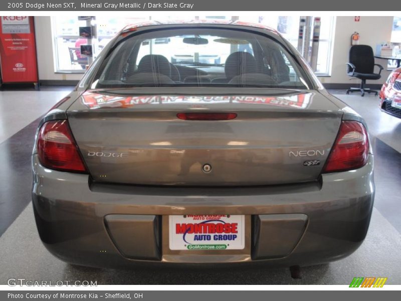 Mineral Gray Metallic / Dark Slate Gray 2005 Dodge Neon SXT