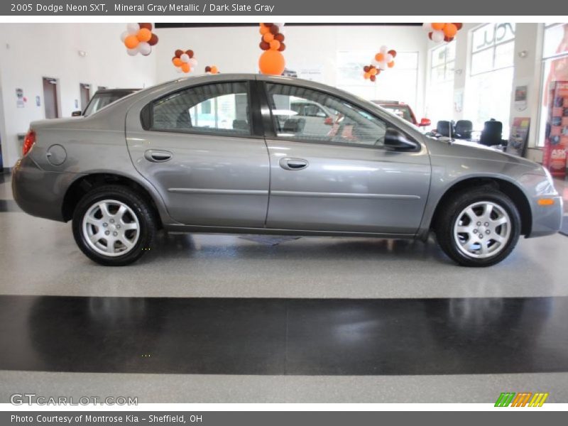 Mineral Gray Metallic / Dark Slate Gray 2005 Dodge Neon SXT