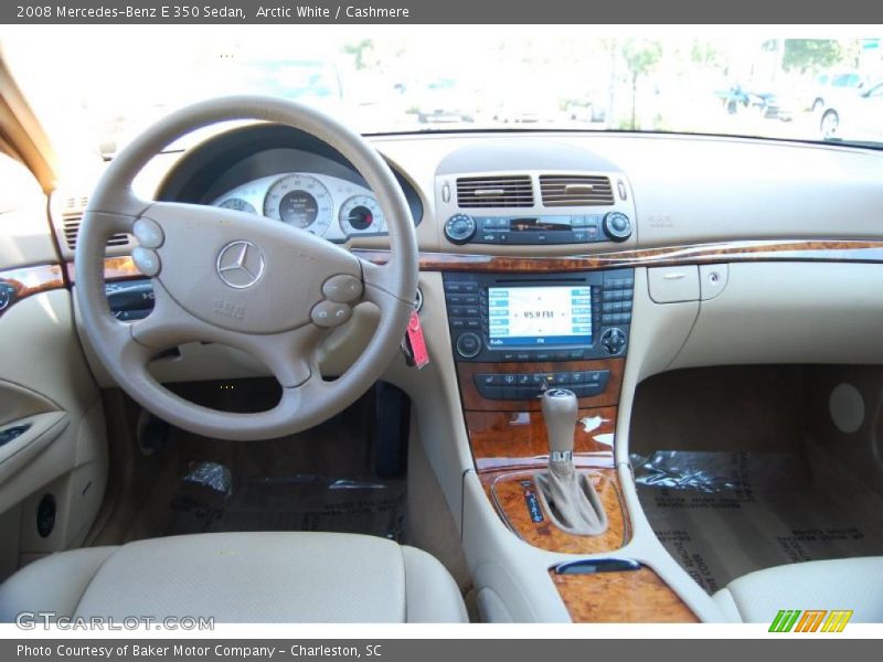 Arctic White / Cashmere 2008 Mercedes-Benz E 350 Sedan