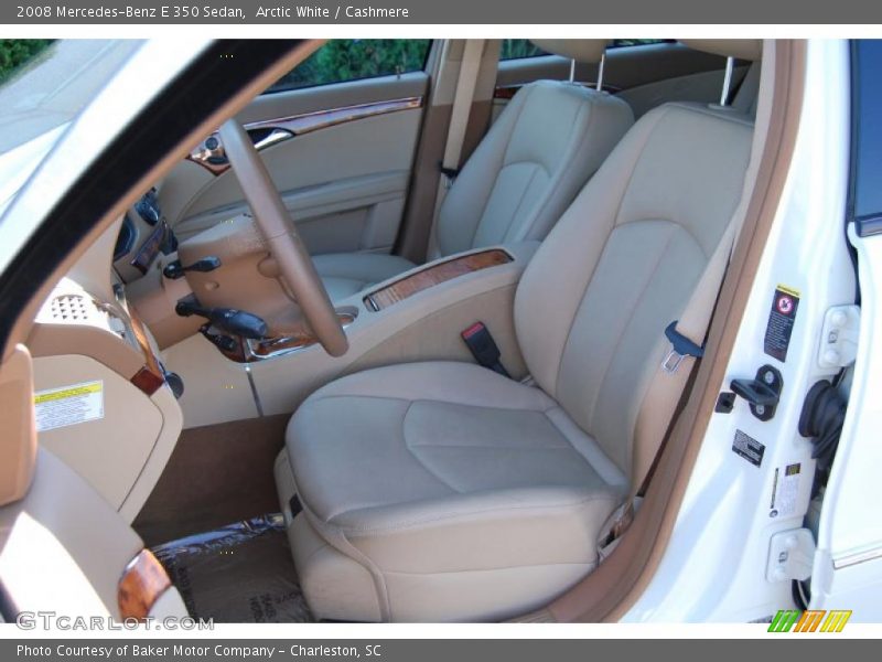 Arctic White / Cashmere 2008 Mercedes-Benz E 350 Sedan