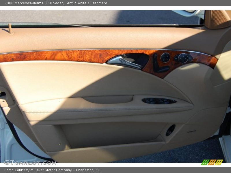 Arctic White / Cashmere 2008 Mercedes-Benz E 350 Sedan