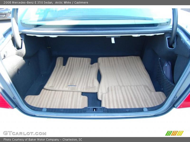Arctic White / Cashmere 2008 Mercedes-Benz E 350 Sedan