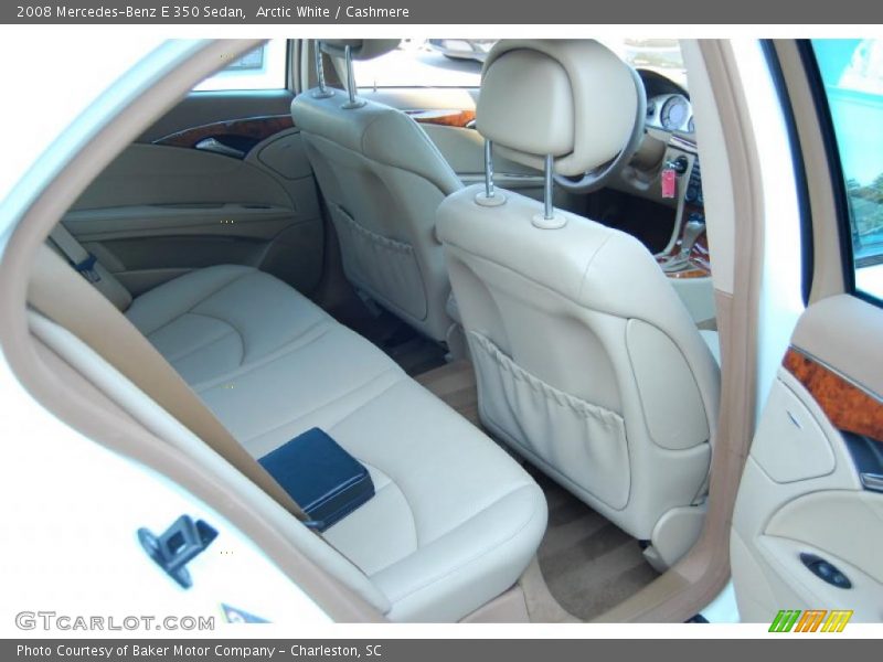 Arctic White / Cashmere 2008 Mercedes-Benz E 350 Sedan