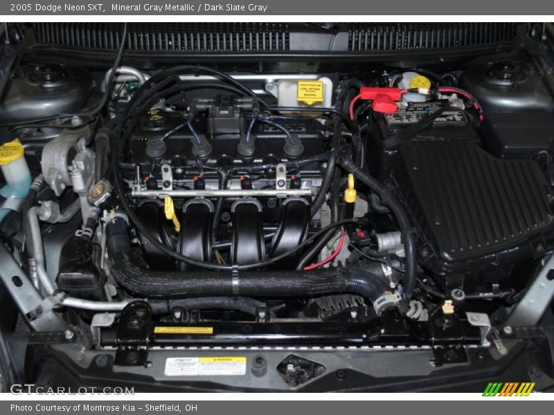 Mineral Gray Metallic / Dark Slate Gray 2005 Dodge Neon SXT