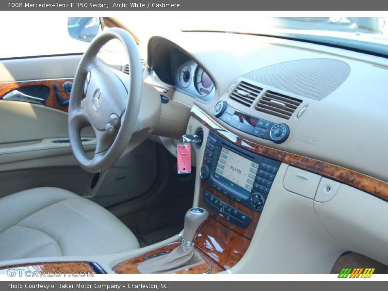 Arctic White / Cashmere 2008 Mercedes-Benz E 350 Sedan