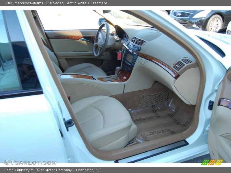 Arctic White / Cashmere 2008 Mercedes-Benz E 350 Sedan