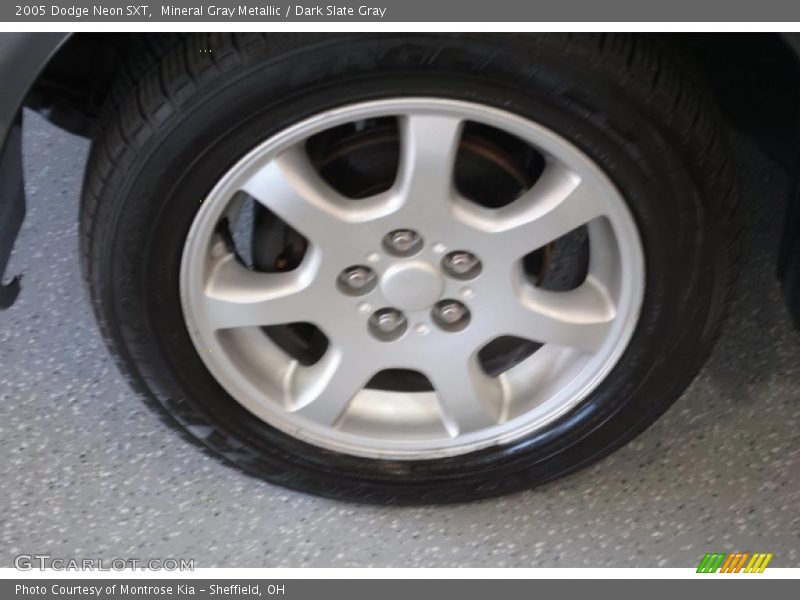 Mineral Gray Metallic / Dark Slate Gray 2005 Dodge Neon SXT
