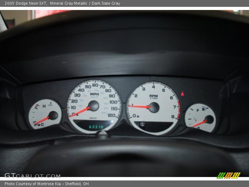 Mineral Gray Metallic / Dark Slate Gray 2005 Dodge Neon SXT