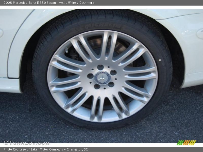 Arctic White / Cashmere 2008 Mercedes-Benz E 350 Sedan