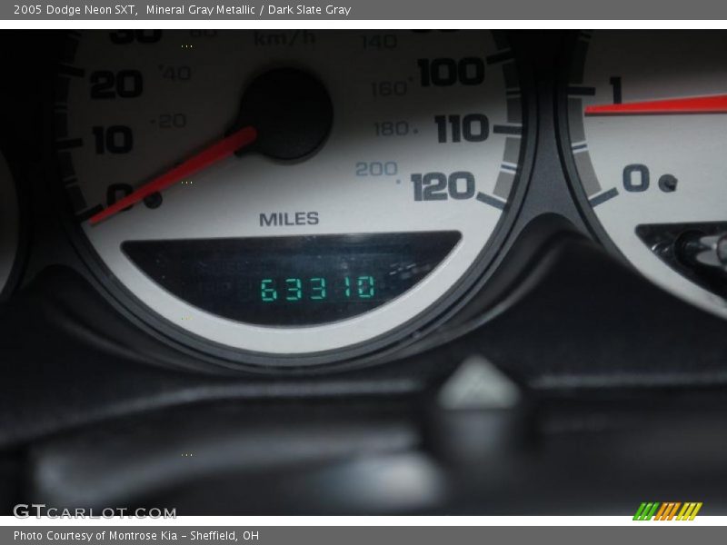 Mineral Gray Metallic / Dark Slate Gray 2005 Dodge Neon SXT