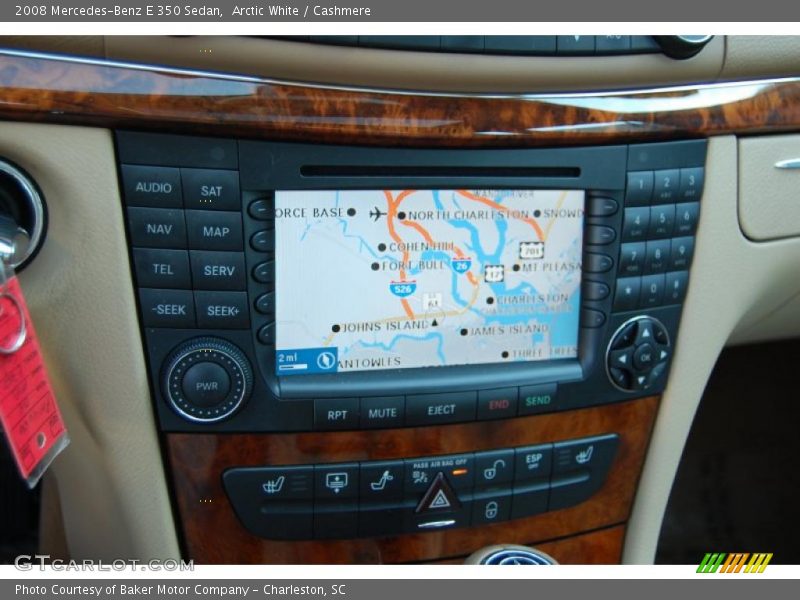 Arctic White / Cashmere 2008 Mercedes-Benz E 350 Sedan
