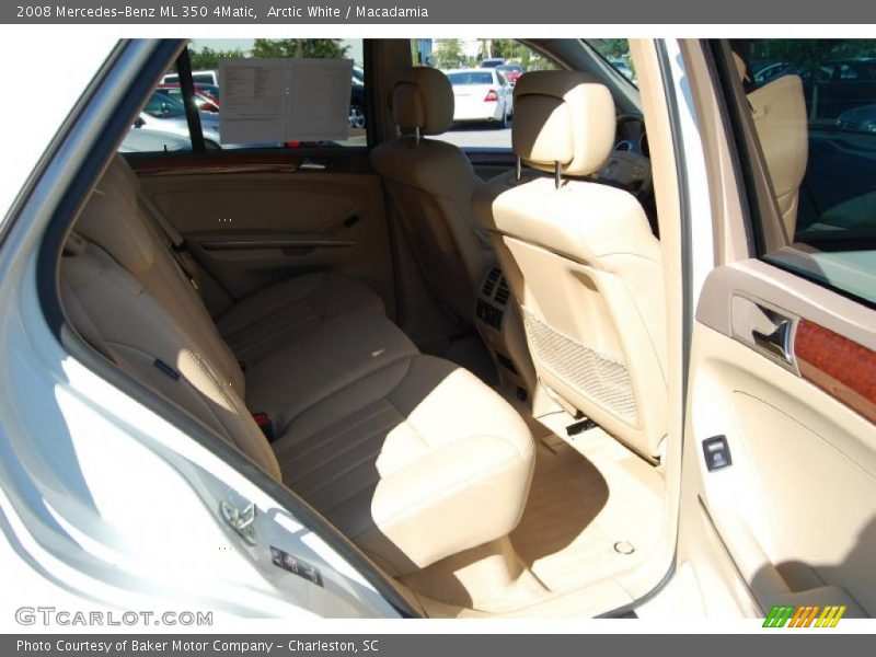 Arctic White / Macadamia 2008 Mercedes-Benz ML 350 4Matic