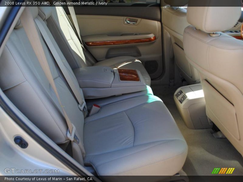 Golden Almond Metallic / Ivory 2008 Lexus RX 350 AWD